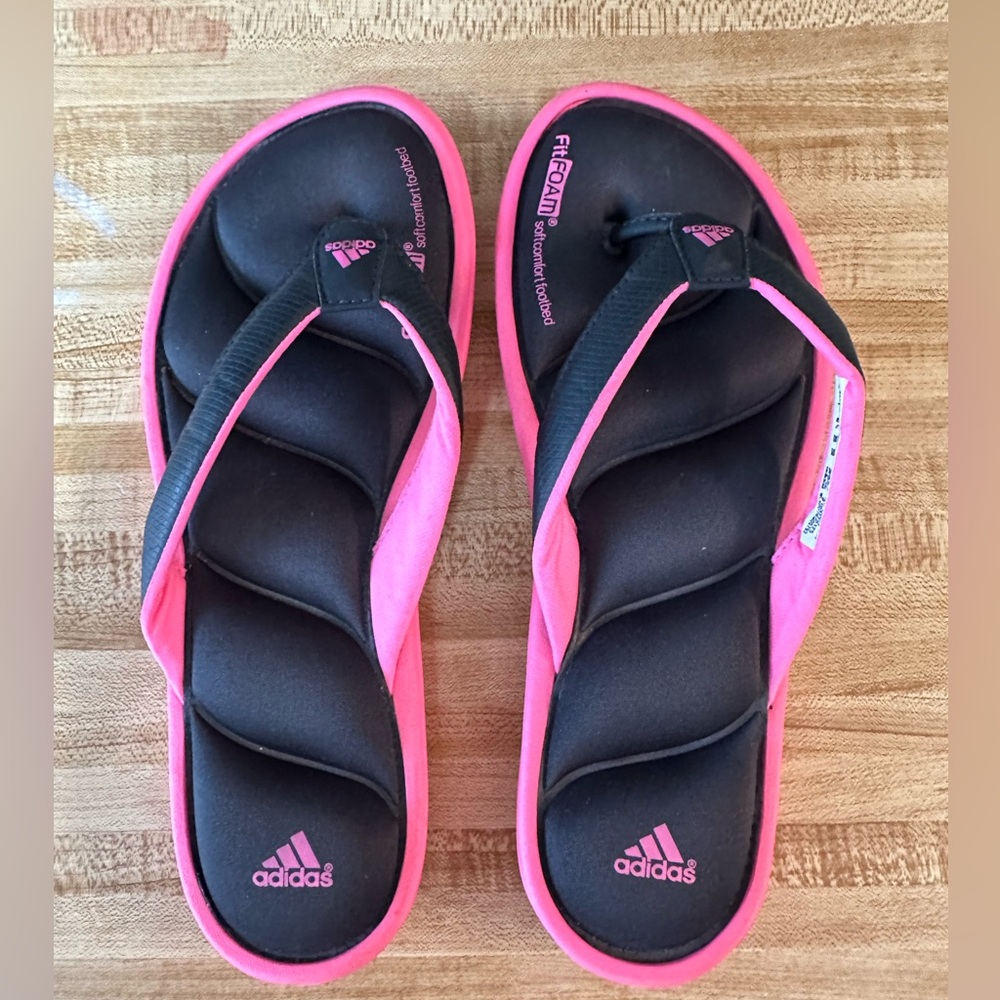 Adidas Fit Foam Flip Flops
